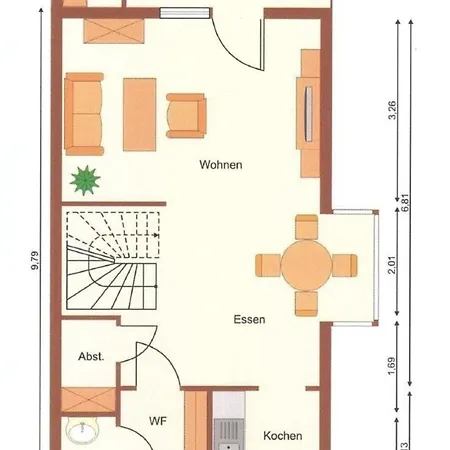 Holiday home In Nessmersiel Mit Grosser Terrasse *